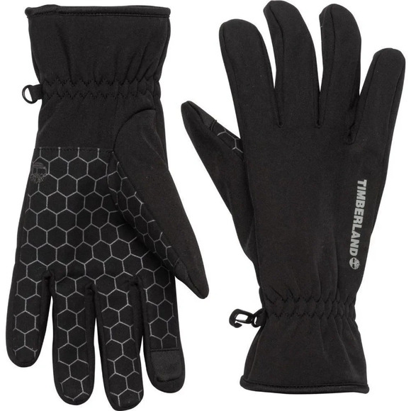 Timberland Men's Performance black Fleece Glove Touchscreen Technology Size S M - Picture 1 of 9